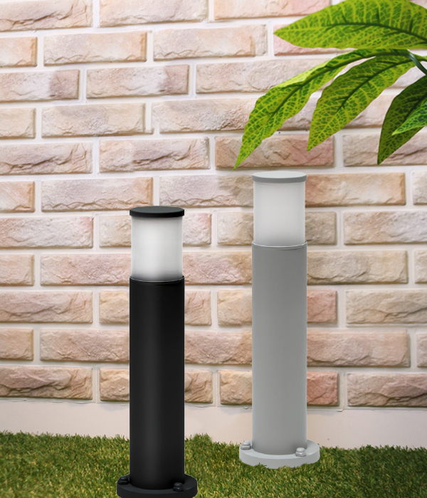 하몬 원형 잔디등,외부등,정원등 (그레이 블랙 60Cm)