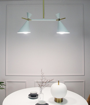 윈디 2등 식탁등 [블랙/화이트]