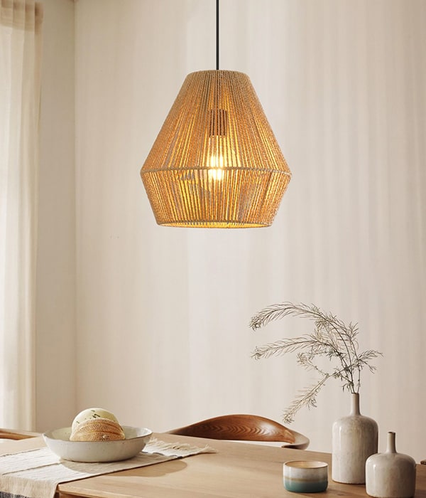 캔달 라탄 LED식탁등 카페조명 인테리어조명